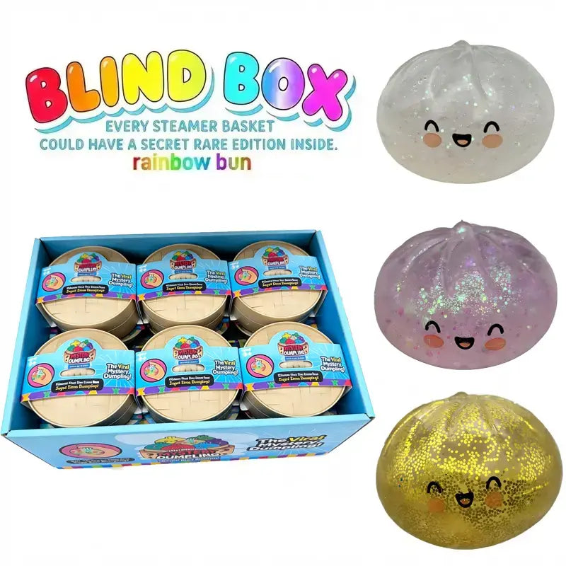 Discover the Joy of Unboxing with the Expressive Big Dumpling Squishy - A Fun Mystery Fidget Toy for Stress Relief and Surprise Gifts!
